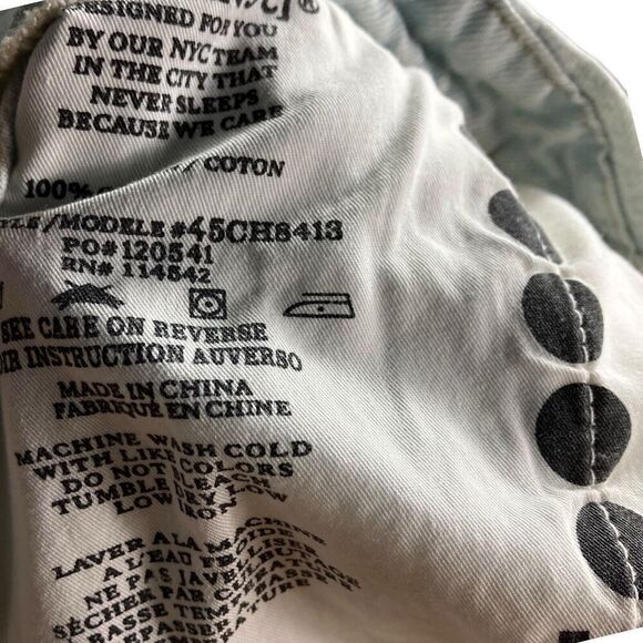 Blank NYC Women's L Blue Light Wash Shortalls Denim Overalls Raw Distress Hem‎ - Picture 6 of 12